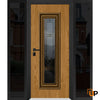 Front Exterior Prehung Steel Door | Entry Metal Modern Painted Door| Buy Doors Online