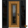 Front Exterior Prehung Steel Door | Entry Metal Modern Painted Door| Buy Doors Online