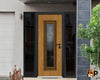 Front Exterior Prehung Steel Door | Entry Metal Modern Painted Door| Buy Doors Online