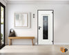 Front Exterior Prehung Steel Door | Entry Metal Modern Painted Door| Buy Doors Online