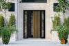 Front Exterior Prehung Aluminum Door | Entry Steel Metal Modern Painted Door | Cynex 6113
