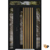 Front Exterior Prehung Aluminum Door | Entry Steel Metal Modern Painted Door | Cynex 6113