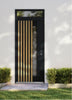 Front Exterior Prehung Aluminum Door | Entry Steel Metal Modern Painted Door | Cynex 6113