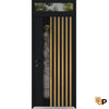 Front Exterior Prehung Aluminum Door | Entry Steel Metal Modern Painted Door | Cynex 6113