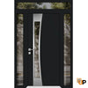 Front Exterior Prehung Aluminum Door | Entry Steel Metal Modern Painted Door | Cynex 6116