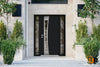 Front Exterior Prehung Aluminum Door | Entry Steel Metal Modern Painted Door | Cynex 6116