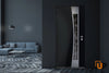 Front Exterior Prehung Aluminum Door | Entry Steel Metal Modern Painted Door | Cynex 6116