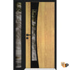 Front Exterior Prehung Aluminum Door | Entry Steel Metal Modern Painted Door | Cynex 6116