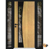 Front Exterior Prehung Aluminum Door | Entry Steel Metal Modern Painted Door | Cynex 6116