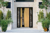 Front Exterior Prehung Aluminum Door | Entry Steel Metal Modern Painted Door | Cynex 6116