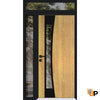 Front Exterior Prehung Aluminum Door | Entry Steel Metal Modern Painted Door | Cynex 6116