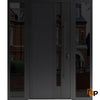 Front Exterior Prehung Steel Door | Dekton 0161 | Entry Metal Modern Painted | Buy Doors Online