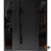 Front Exterior Prehung Steel Door | Dekton 0161 | Entry Metal Modern Painted | Buy Doors Online