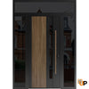 Front Exterior Prehung Steel Door | Dekton 0161 | Entry Metal Modern Painted | Buy Doors Online