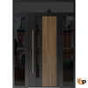 Front Exterior Prehung Steel Door | Dekton 0161 | Entry Metal Modern Painted | Buy Doors Online