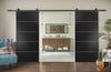 Modern Interior Sliding Barn Door with Hardware | Solid Panel Interior Doors |Planum 0020