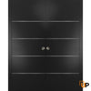 Modern Interior Sliding Closet Pocket Door with Hardware | Solid Panel Interior Doors | Planum 0020