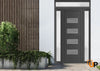 Front Exterior Prehung Metal-Plastic Door | Manux 8113 | Buy Doors Online