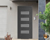 Front Exterior Prehung Metal-Plastic Door | Manux 8113 | Buy Doors Online