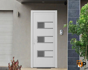 Front Exterior Prehung Metal-Plastic Door | Manux 8933 | Buy Doors Online