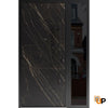 Front Exterior Prehung Steel Door | Dekton 0118 Natural Noir | Entry Metal Modern Painted | Buy Doors Online