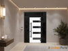 Front Exterior Prehung Steel Door | Entry Metal Modern Painted Door | Buy Doors Online