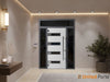 Front Exterior Prehung Steel Door | Entry Metal Modern Painted Door | Buy Doors Online