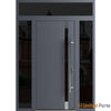 Front Exterior Prehung Steel Door | Entry Metal Modern Painted Door | Buy Doors Online