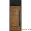 Front Exterior Prehung Steel Door | Entry Metal Modern Painted Door | Deux 6683