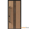 Front Exterior Prehung Steel Door | Entry Metal Modern Painted Door | Buy Doors Online