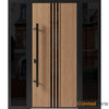 Front Exterior Prehung Steel Door | Entry Metal Modern Painted Door | Buy Doors Online