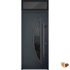 Front Exterior Prehung Steel Door | Stainless Inserts Single Modern Painted Doors | Buy Doors Online