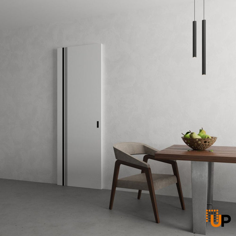 Hidden Barn | Sturdy Finished Flush Modern Doors | Magic Concealed Sliding Door | Planum 0011