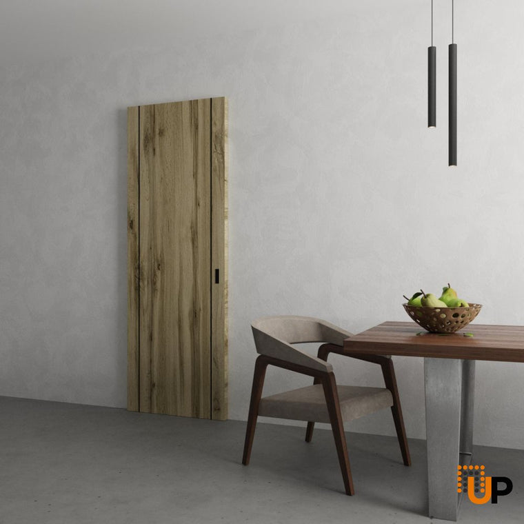 Hidden Barn | Sturdy Finished Flush Modern Doors | Magic Concealed Sliding Door | Planum 0017