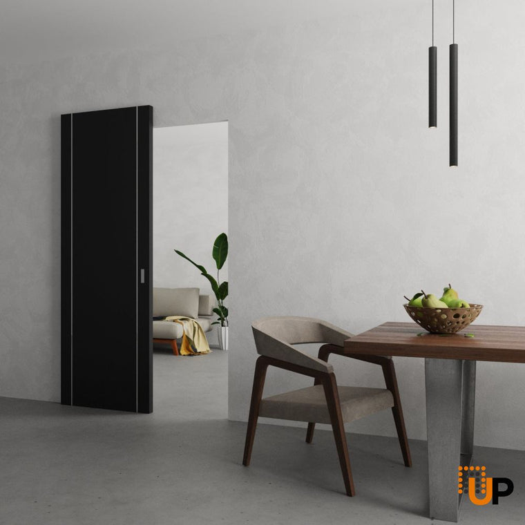 Hidden Barn | Sturdy Finished Doors | Magic Concealed Sliding Door | Planum 0410