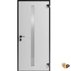 Front Exterior Aluminum Door with Hidden Handle | Prehung Entry Steel Metal Modern Painted Door | Hiddex 0155