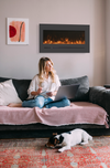 Linear Electric Fireplace | WM-FML-STL | Amantii | Wall Mount | Buy Fireplaces online 