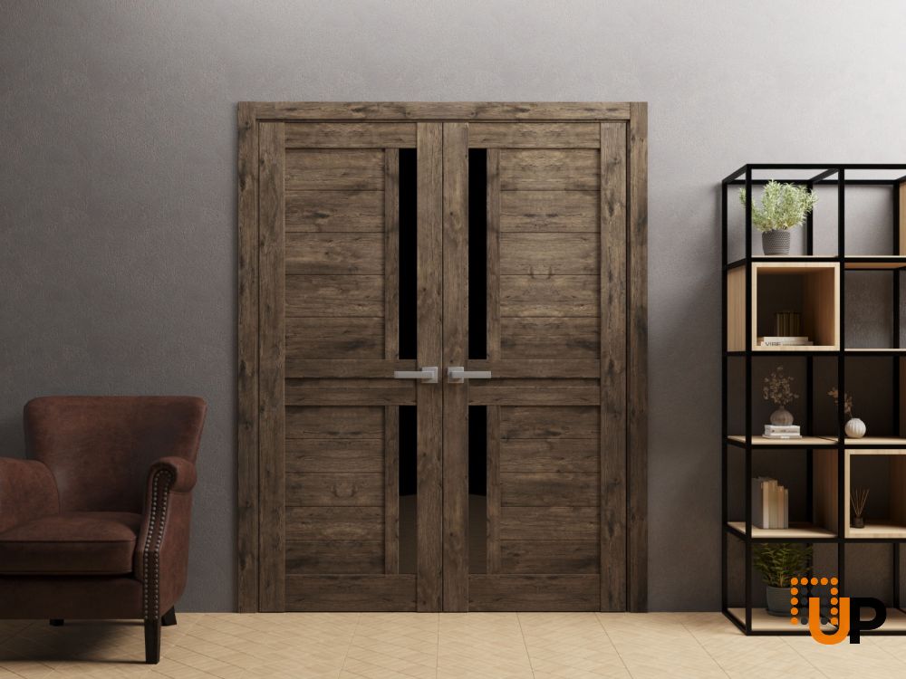 Interior Solid French Door | Bathroom Bedroom Sturdy Doors | Veregio 7588