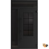 Front Exterior Prehung Aluminum Door | Entry Steel Metal Classic Painted Door |  Iron 0101