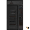 Front Exterior Prehung Aluminum Door | Entry Steel Metal Classic Painted Door |  Iron 0188