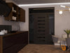 Front Exterior Prehung Aluminum Door | Entry Steel Metal Classic Painted Door |  Iron 0188