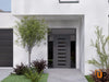 Front Exterior Prehung Aluminum Door | Entry Steel Metal Classic Painted Door |  Iron 0188