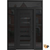Front Exterior Prehung Aluminum Door | Entry Steel Metal Classic Painted Door |  Iron 0188