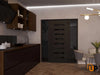 Front Exterior Prehung Aluminum Door | Entry Steel Metal Classic Painted Door |  Iron 0188