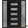 Front Exterior Prehung Aluminum Door | Entry Steel Metal Classic Painted Door |  Iron 0255