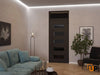 Front Exterior Prehung Aluminum Door | Entry Steel Metal Classic Painted Door |  Iron 0255