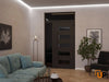Front Exterior Prehung Aluminum Door | Entry Steel Metal Classic Painted Door |  Iron 0255