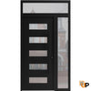 Front Exterior Prehung Aluminum Door | Entry Steel Metal Classic Painted Door |  Iron 0255