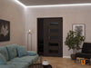 Front Exterior Prehung Aluminum Door | Entry Steel Metal Classic Painted Door |  Iron 0255