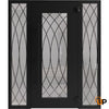 Front Exterior Prehung Aluminum Door | Entry Steel Metal Classic Painted Door |  Iron 1600